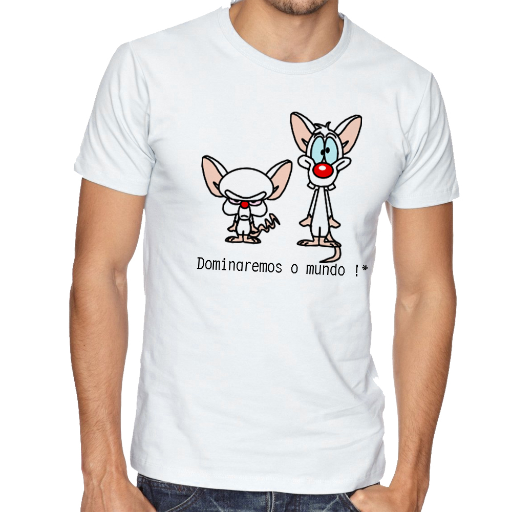 blusa pink e cerebro