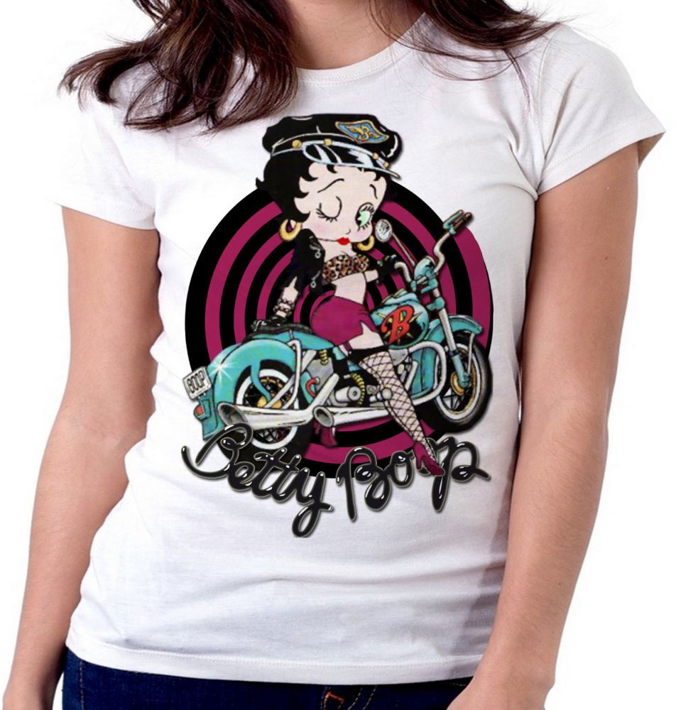 Classification Fascinate Awesome Emporio Dutra - Blusa Feminina Betty Boop moto Classification Fascinate Awesome Emporio Dutra - Blusa Feminina Betty Boop moto