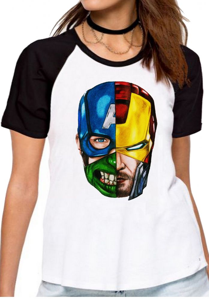 blusa os vingadores