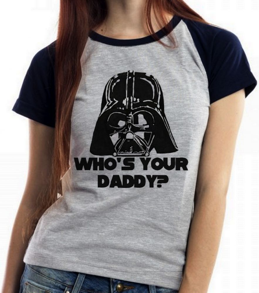 camiseta feminina darth vader
