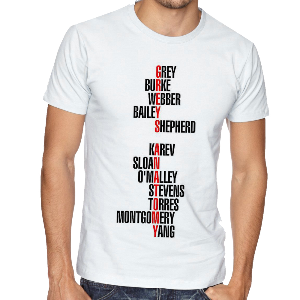 camiseta greys anatomy