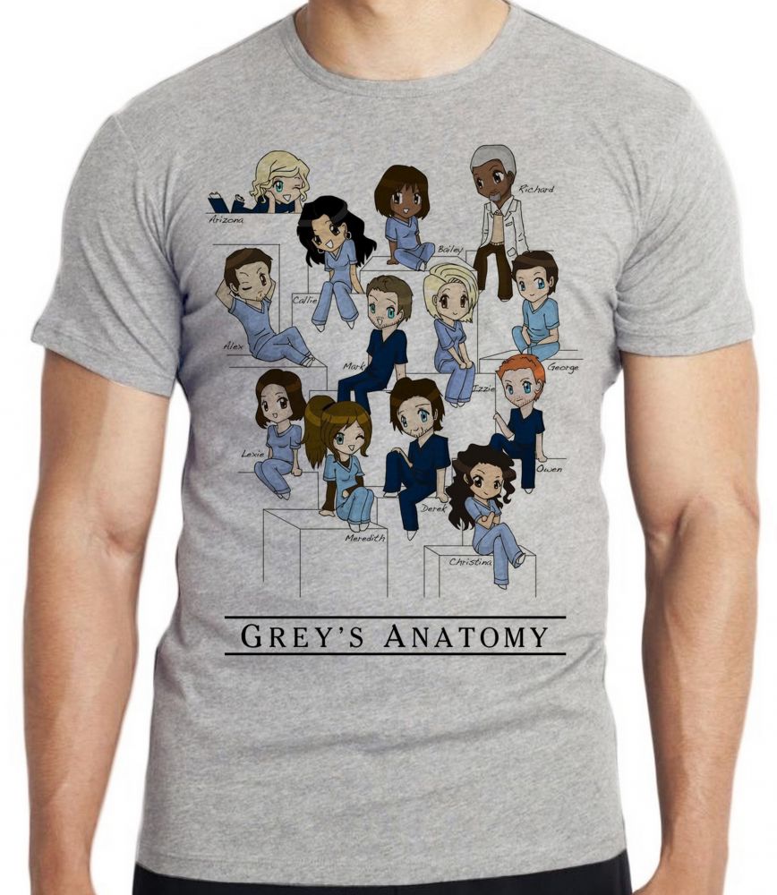 camiseta greys anatomy