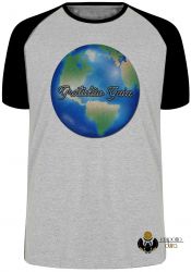 Camiseta Raglan Gratidão Gaia