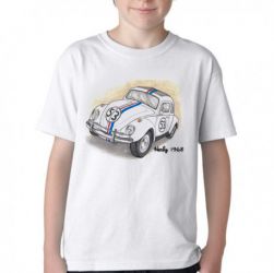 Camiseta Infantil Herbie  1968