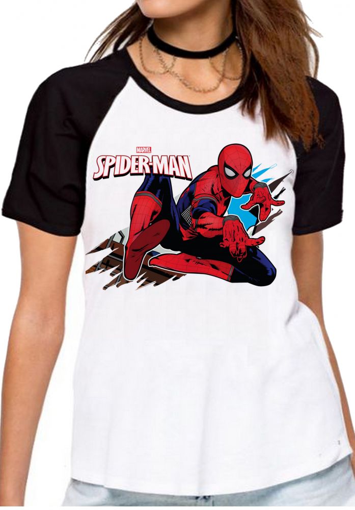 camisa feminina homem de ferro