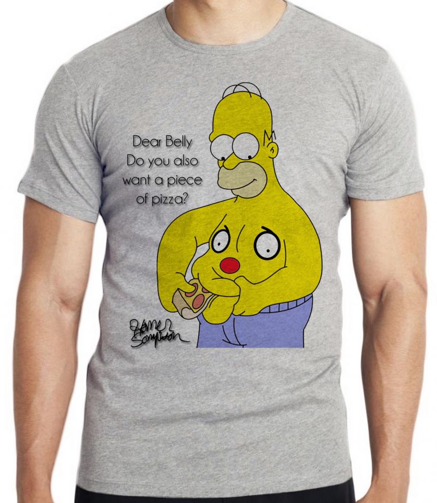 camiseta do homer