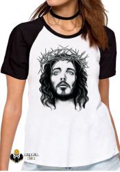 Blusa Feminina Jesus coroa espinhos