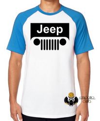 Camiseta Raglan Jeep off road 