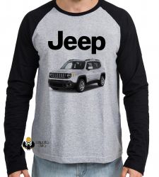 Camiseta Manga Longa Jeep renegade