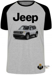 Camiseta Raglan Jeep renegade