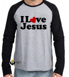 Camiseta Manga Longa Love Jesus