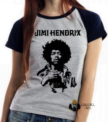Blusa Feminina Jimi Hendrix  Woodstock  
