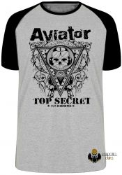 Camiseta Raglan Aviator Top Secret