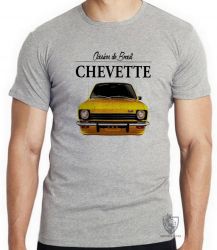 Camiseta Infantil Chevette amarelo