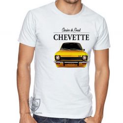 Camiseta Chevette amarelo