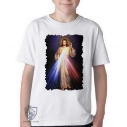 Camiseta Infantil Jesus Cristo  luz