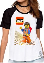 Blusa Feminina  Lego Emmet Brickowski