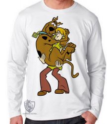 Camiseta Manga Longa Scooby Doo Salsicha