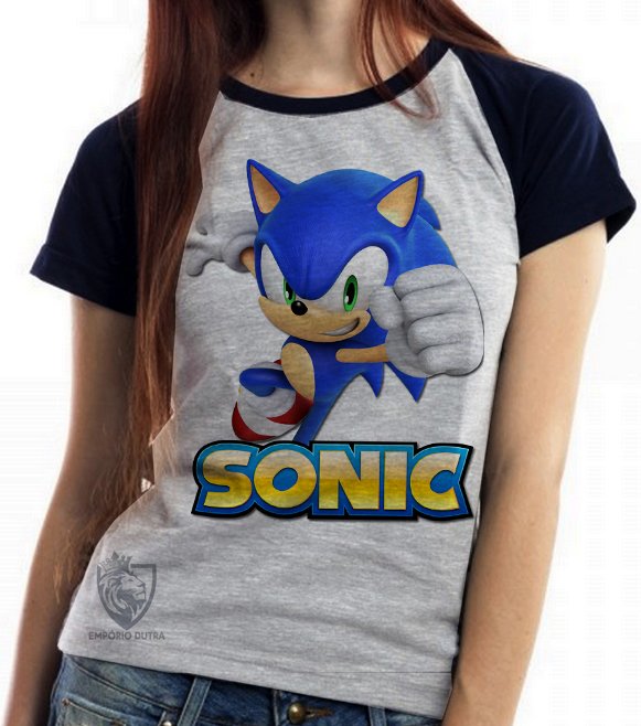blusa sonic feminina