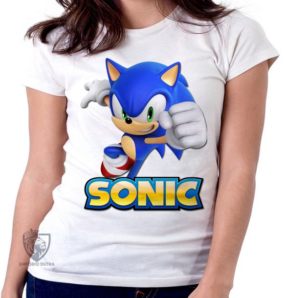 blusa sonic feminina
