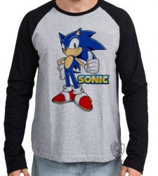 Camiseta Manga Longa Sonic II
