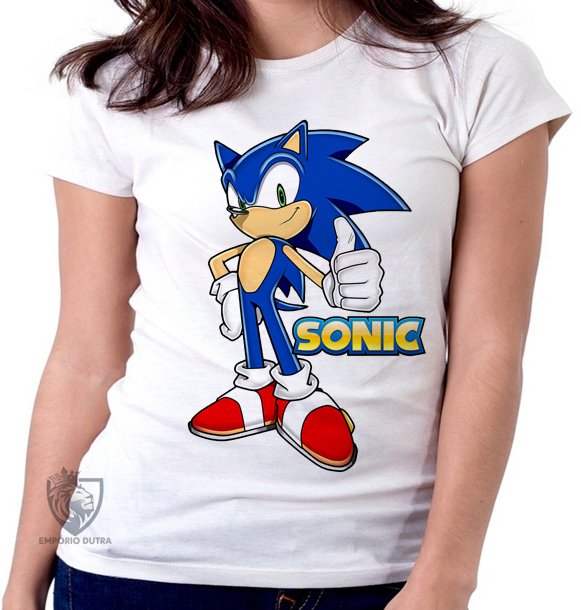 blusa sonic feminina