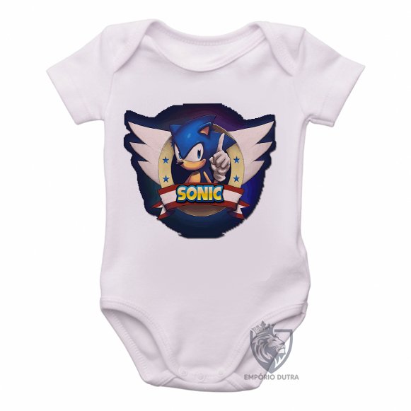 Roupa  Bebê Sonic III Imagem 1