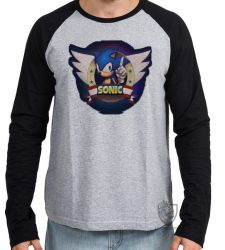 Camiseta Manga Longa Sonic III