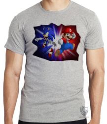 camisa do sonic mercado livre