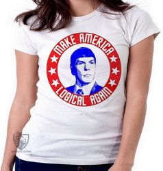 Blusa Feminina  Spock make America