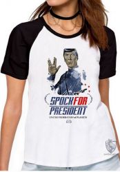 Blusa Feminina  Spock for President