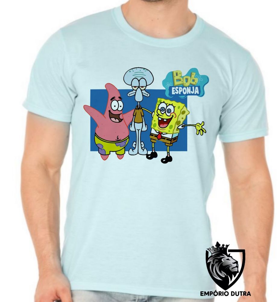 camiseta bob esponja adulto
