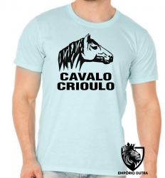 Camiseta cavalo crioulo