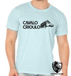 Camiseta cavalo crioulo gaucho