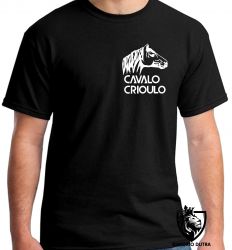 Camiseta cavalo crioulo gaucho 