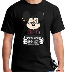 Camiseta Mickey mouse preso
