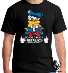 Camiseta Pato Donald preso