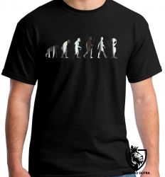 Camiseta evolução alien