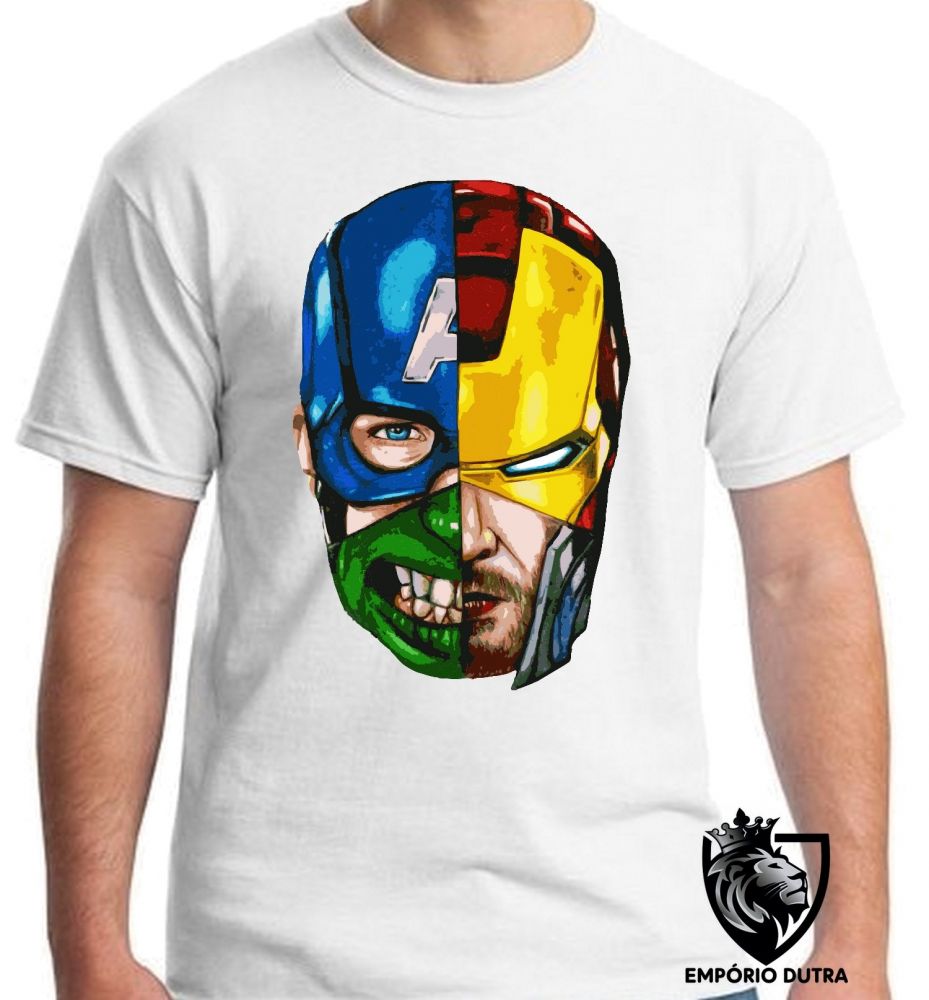 blusa dos vingadores