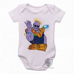 Roupa  Bebê Thanos dedos
