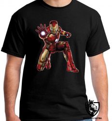 Camiseta homem ferro