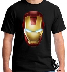 Camiseta Homem Ferro máscara