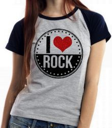 Blusa Feminina I love rock
