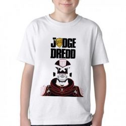 Camiseta Infantil judge dredd juiz