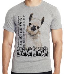 Camiseta Infantil lhama animal