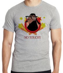 Camiseta Infantil Lhama No touchy 