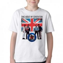 Camiseta Infantil The Who Banda