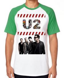 Camiseta Raglan U2 Banda 