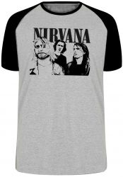 Camiseta Raglan Nirvana