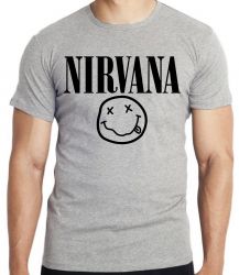 Camiseta Infantil Nirvana Carinha